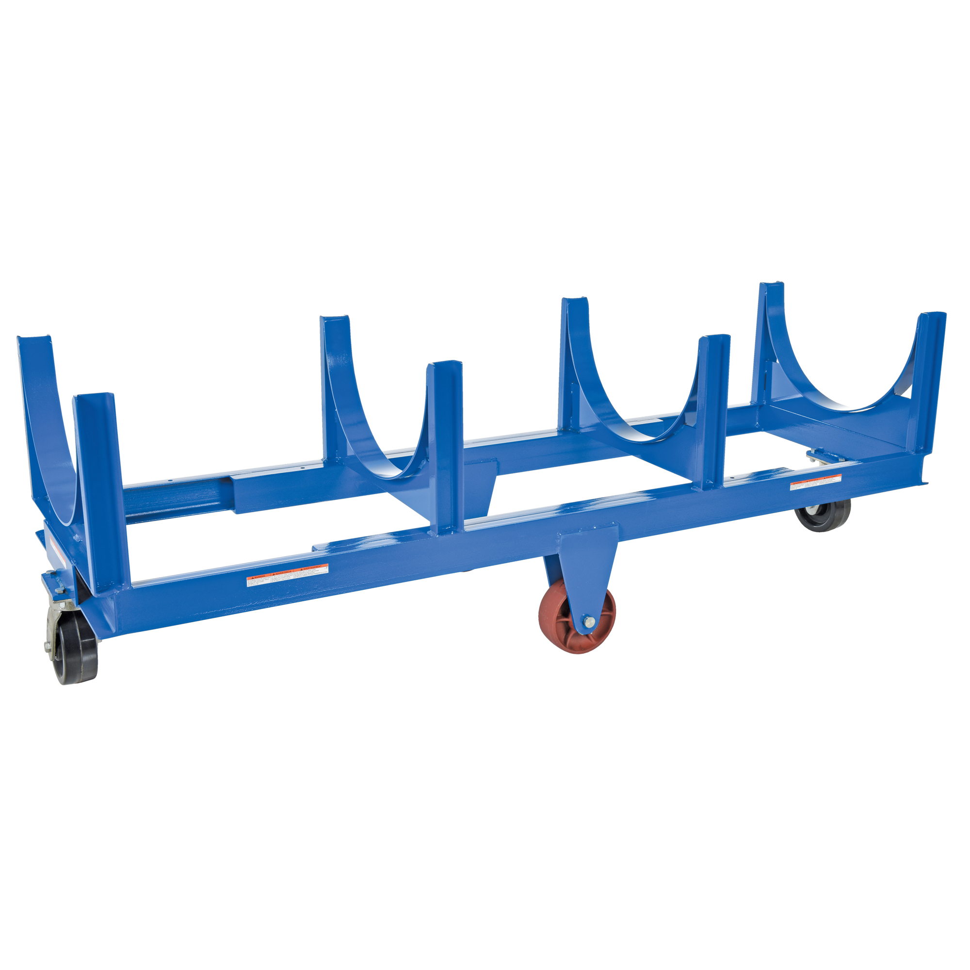 Vestil Heavy-Duty Cradle Cart - 31.5in. x 99.063in., 10000-Lb. Capacity, Steel, Model# DCC-2896-10